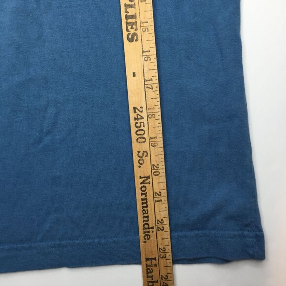 Van Heusen For Her Womens Blue Knit Sleeveless Tank Top Spring Summer Size Small - Picture 9 of 9